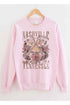 NASHVILLE TENNESSEE GRAPHIC SWEATSHIRT PLUS SIZE PINK 1X by ALPHIA | Fleurcouture