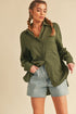 Nattie Shirt OLIVE S by Aemi + Co | Fleurcouture