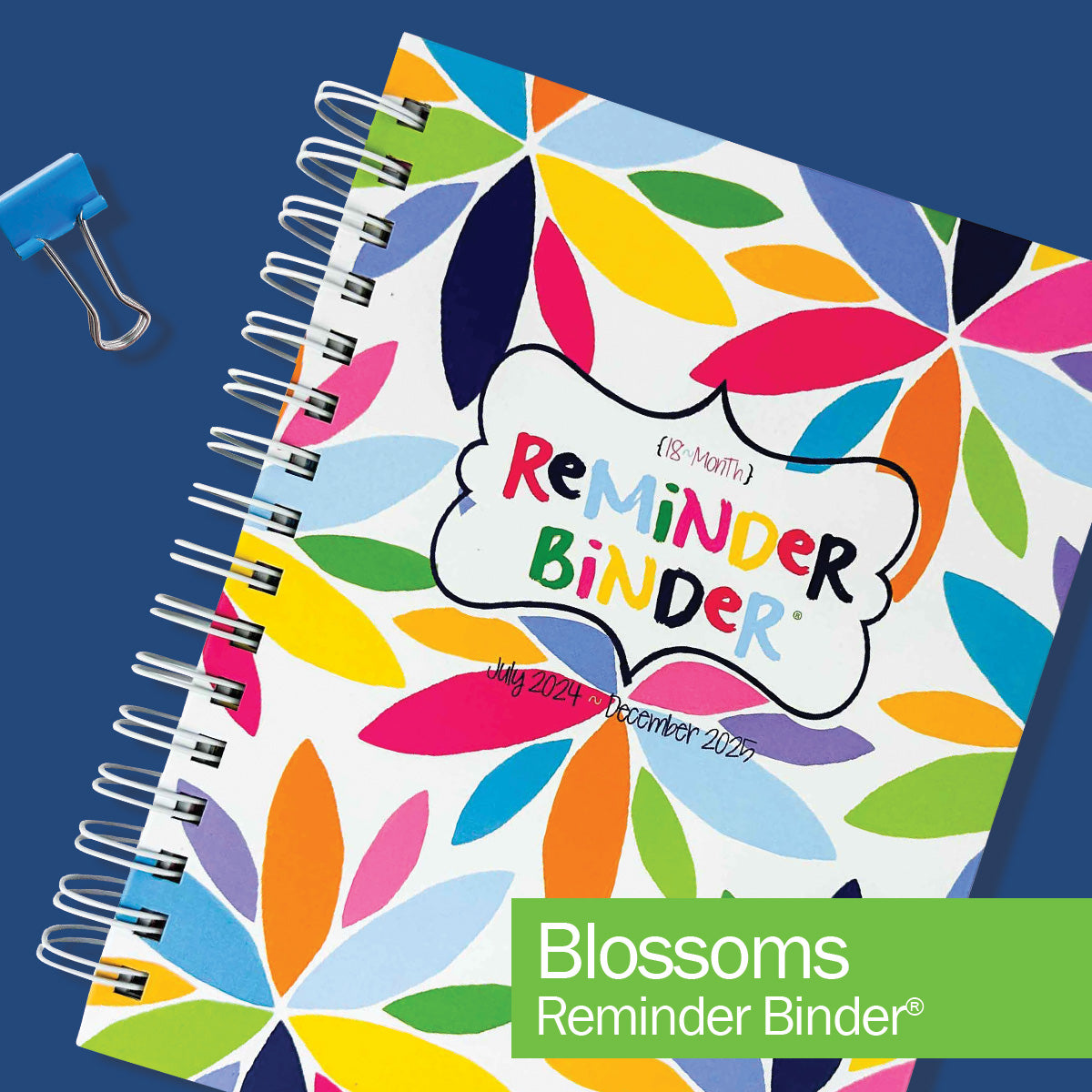 NEW! 2024-25 Reminder Binder® Planner | July 2024 - December 2025 Planner by DAS | Fleurcouture