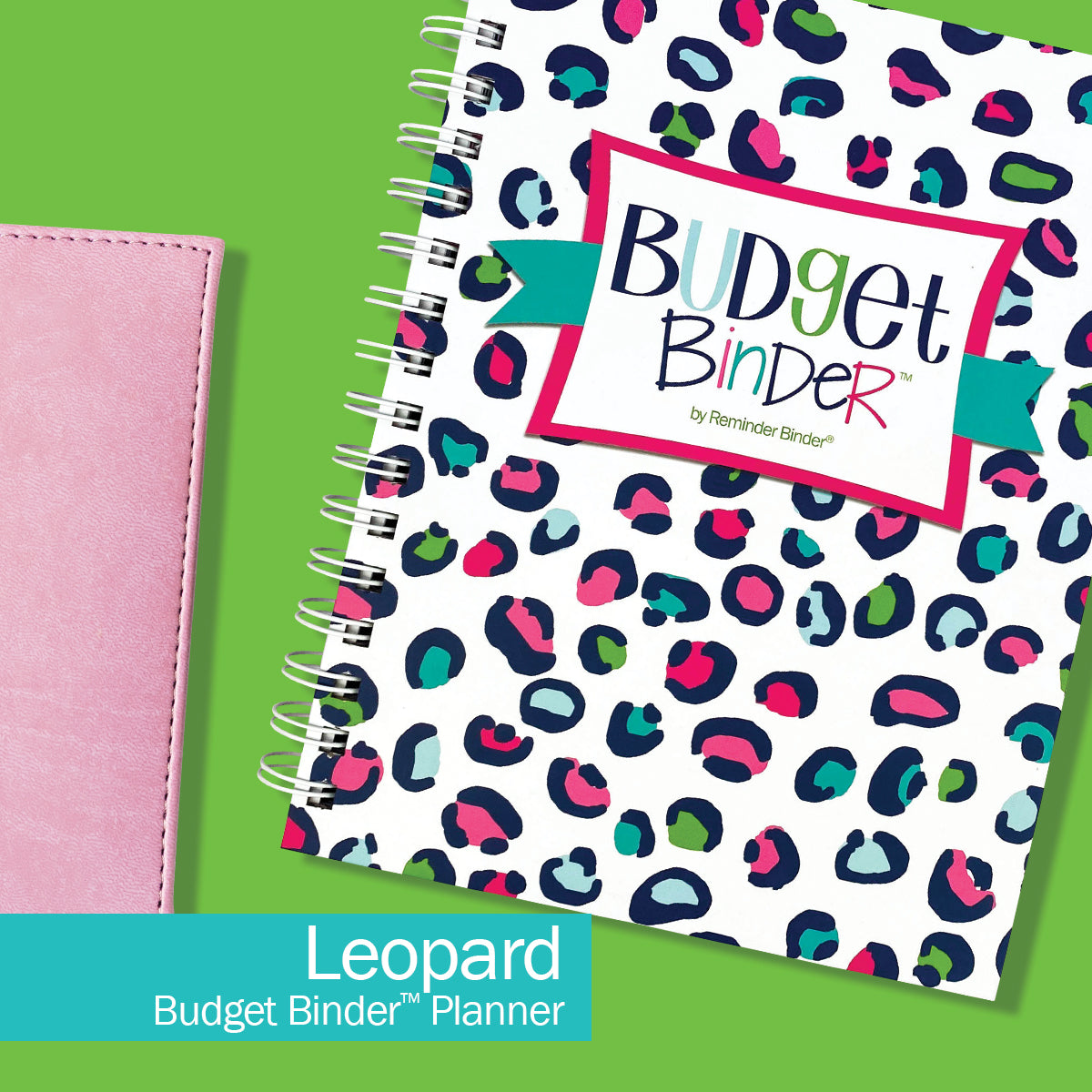 NEW! Budgeting Bundle | Budget Binder™ Planner + Accessories Leopard Bundle by Denise Albright® | Fleurcouture