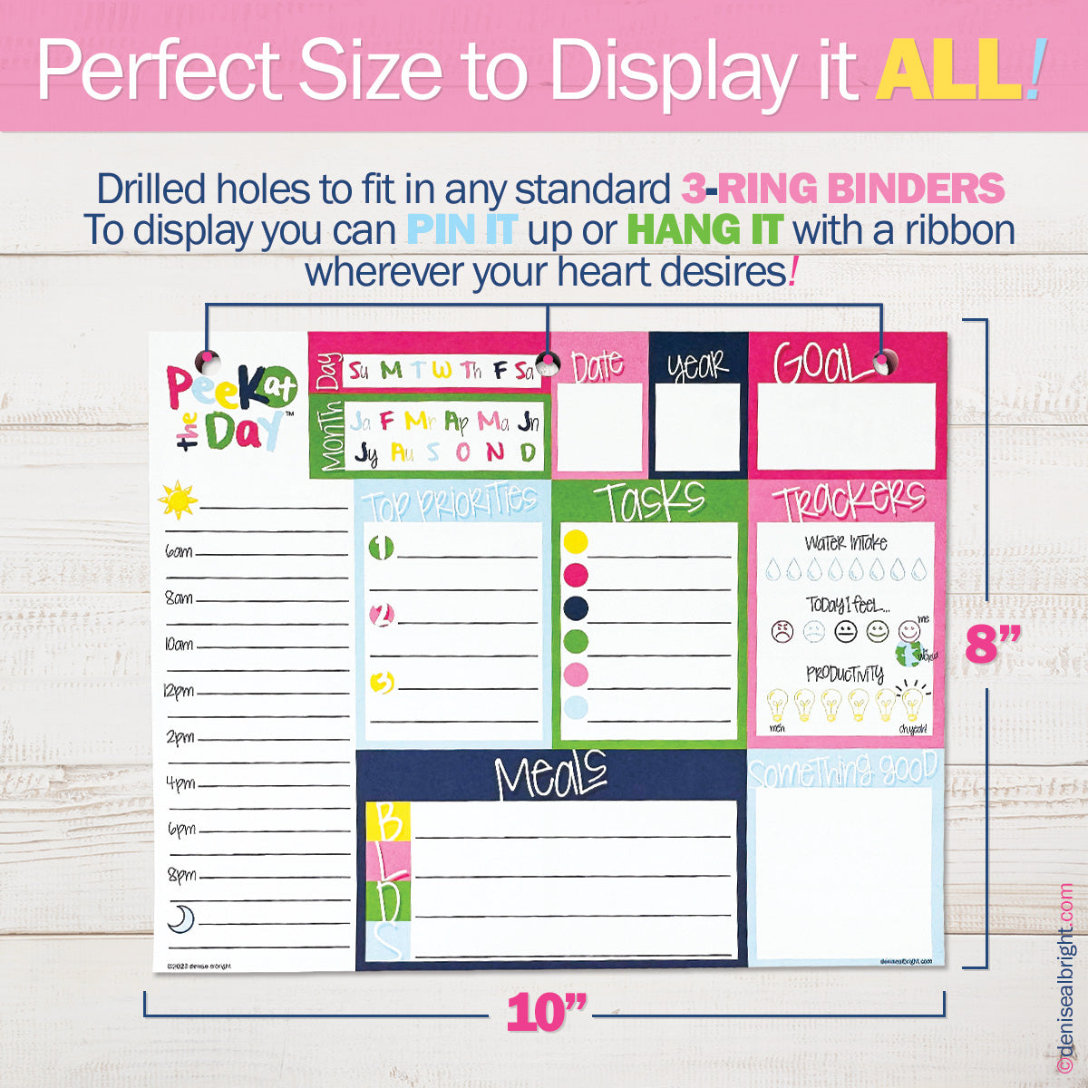 NEW! Plan Your Way Bundle | Daily & Weekly Planner Pads Pads by DAS | Fleurcouture