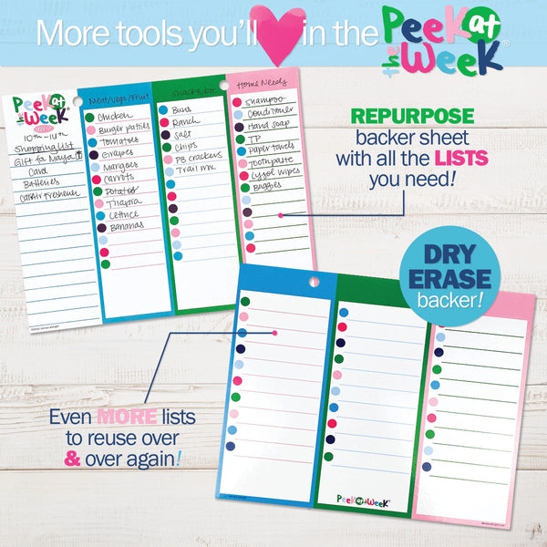 NEW! Plan Your Way Bundle | Daily & Weekly Planner Pads Pads by DAS | Fleurcouture