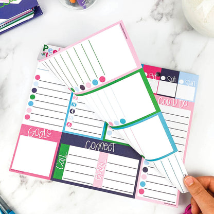 NEW! Plan Your Way Bundle | Daily &amp; Weekly Planner Pads Pads by DAS | Fleurcouture