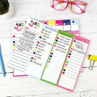 NEW! Plan Your Way Bundle | Daily &amp; Weekly Planner Pads Pads by DAS | Fleurcouture