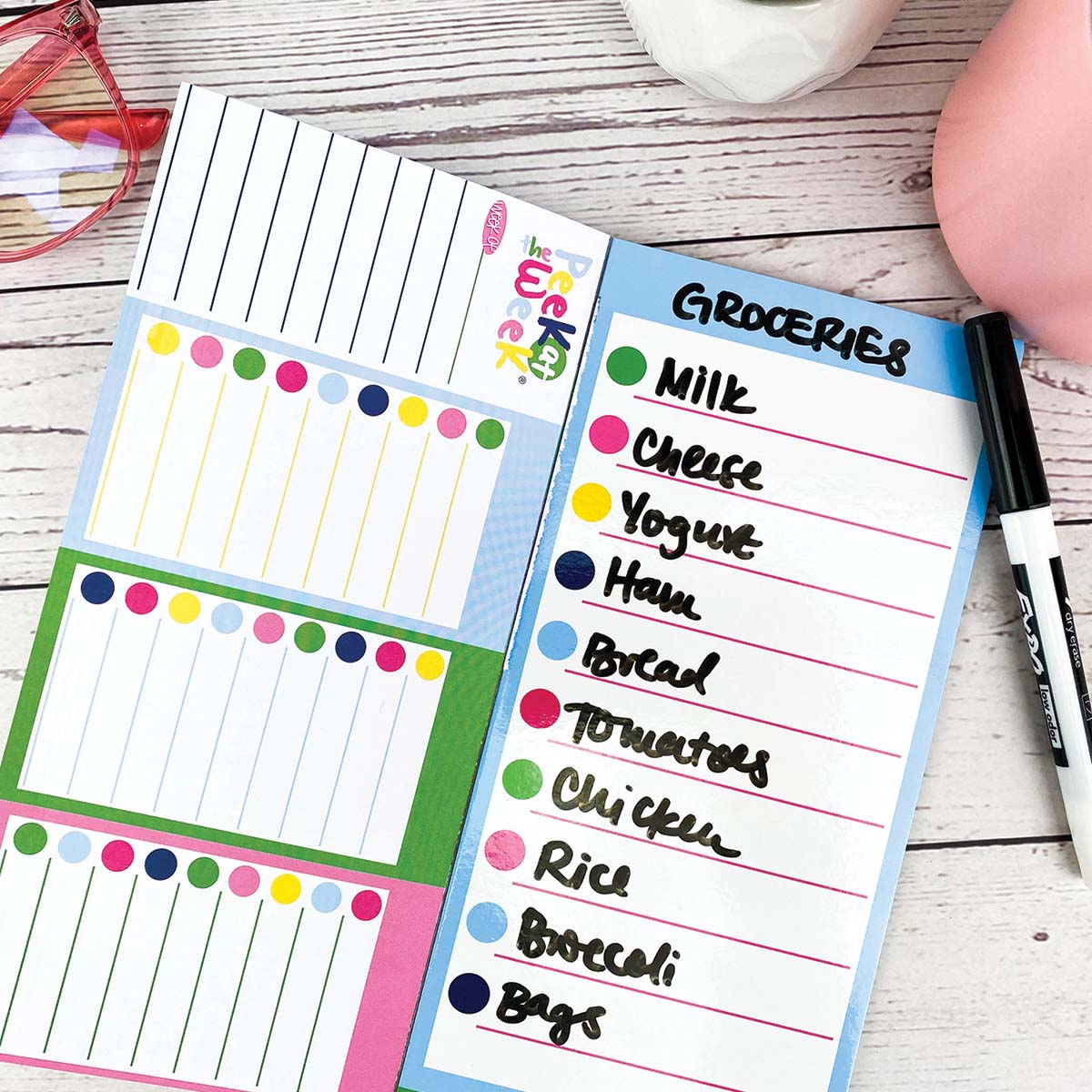 NEW! Plan Your Way Bundle | Daily & Weekly Planner Pads Pads by DAS | Fleurcouture