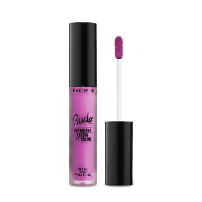 Notorious Rich Long Lasting Liquid Lip Color Evil Deed Lipstick by Rude Cosmetics | Fleurcouture