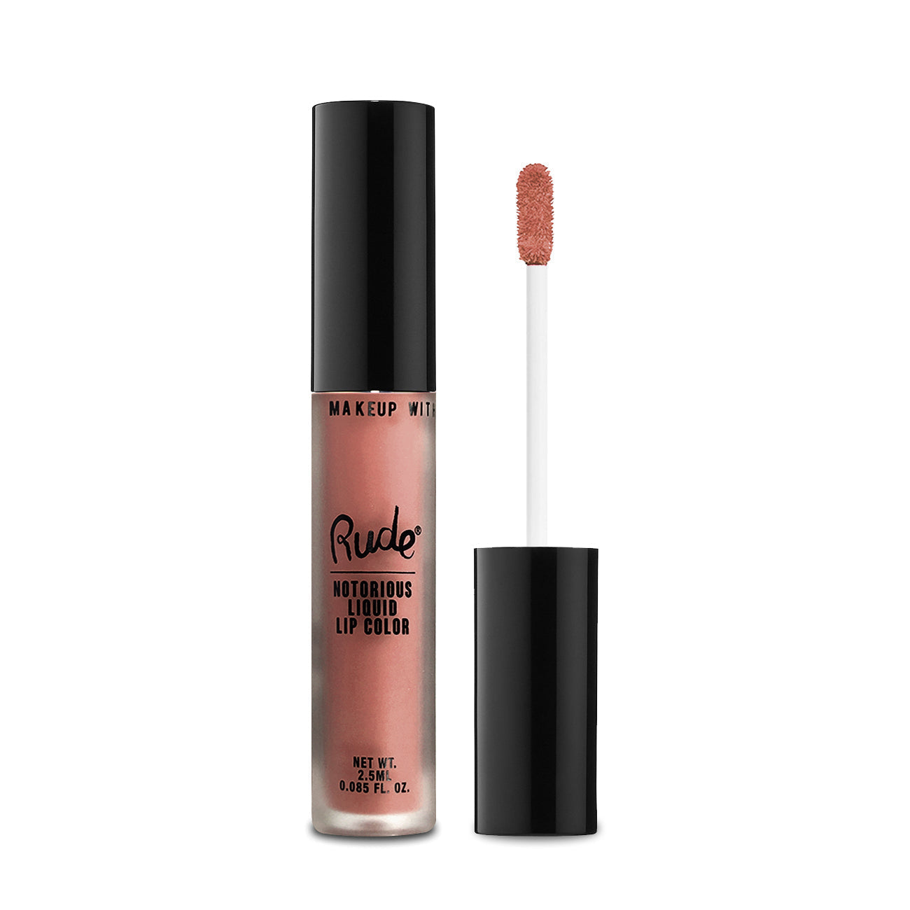 Notorious Rich Long Lasting Liquid Lip Color Naughty by Nature Lipstick by Rude Cosmetics | Fleurcouture