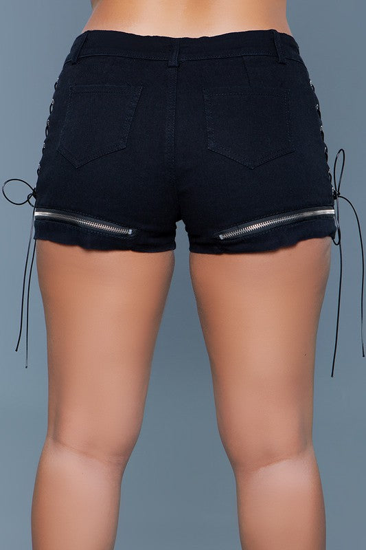 Nowhere to Run Shorts by BE WICKED | Fleurcouture