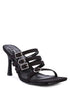 NYLE PLATFORM HEELED SANDALS Black 5 by Rag Company | Fleurcouture