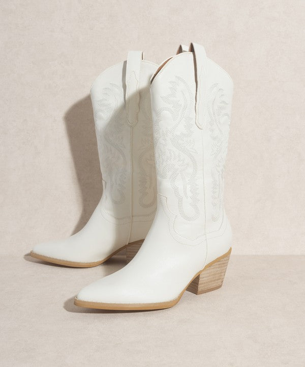 Oasis Society Amaya - Classic Western Boot by Oasis Society | Fleurcouture