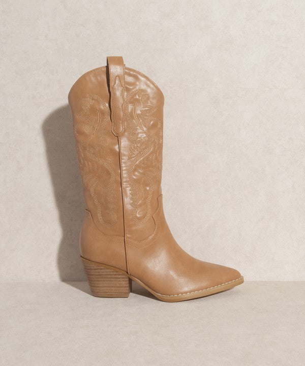 Oasis Society Amaya - Classic Western Boot by Oasis Society | Fleurcouture