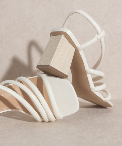 OASIS SOCIETY Ashley - Wooden Heel Sandal by Oasis Society | Fleurcouture