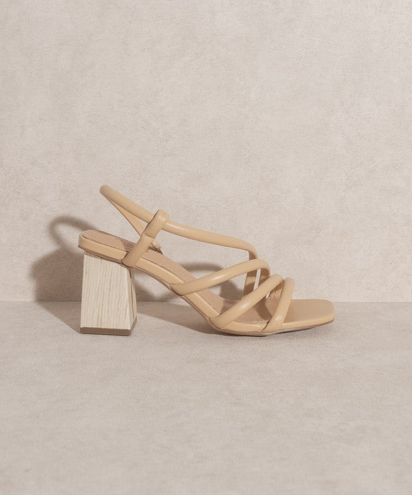 OASIS SOCIETY Ashley - Wooden Heel Sandal by Oasis Society | Fleurcouture