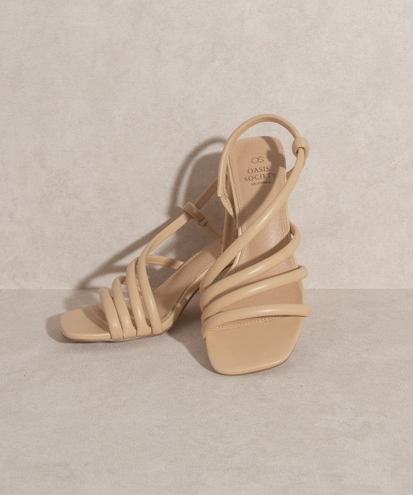 OASIS SOCIETY Ashley - Wooden Heel Sandal by Oasis Society | Fleurcouture