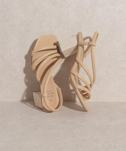 OASIS SOCIETY Ashley - Wooden Heel Sandal by Oasis Society | Fleurcouture