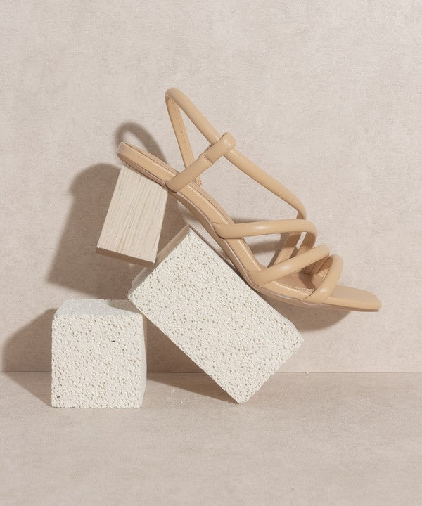 OASIS SOCIETY Ashley - Wooden Heel Sandal by Oasis Society | Fleurcouture