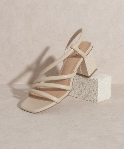 OASIS SOCIETY Ashley - Wooden Heel Sandal by Oasis Society | Fleurcouture