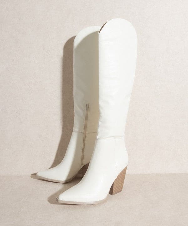 Oasis Society Clara - Knee-High Western Boots by Oasis Society | Fleurcouture