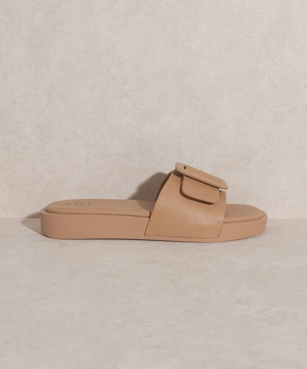 OASIS SOCIETY Daisy - Single Buckle Slide by Oasis Society | Fleurcouture