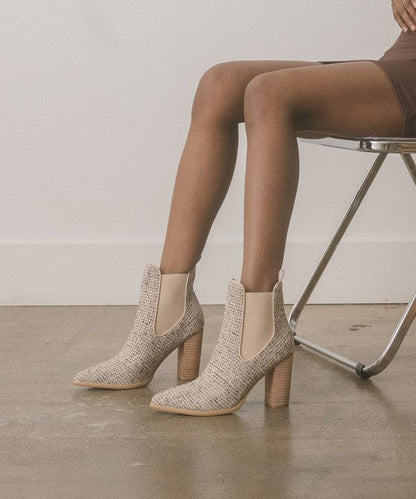 Oasis Society Esmee - Chelsea Boot Heel by Oasis Society | Fleurcouture