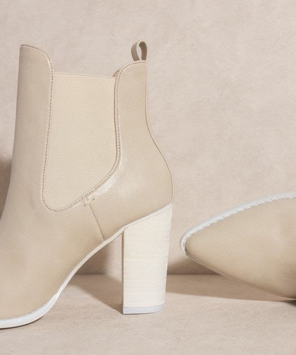 Oasis Society Esmee - Chelsea Boot Heel by Oasis Society | Fleurcouture