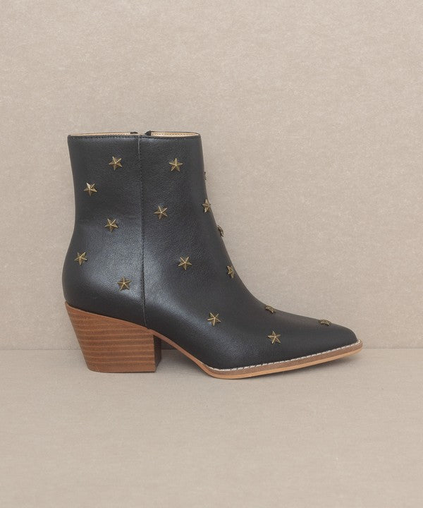 OASIS SOCIETY Ivanna - Star Studded Western Boots WHITE by Oasis Society | Fleurcouture