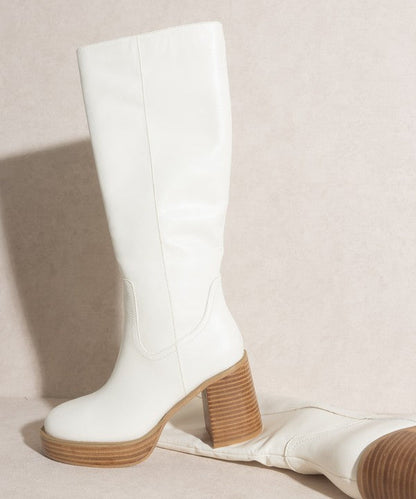 Oasis Society Juniper - Platform Knee-High Boots by Oasis Society | Fleurcouture