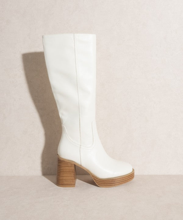 Oasis Society Juniper - Platform Knee-High Boots by Oasis Society | Fleurcouture