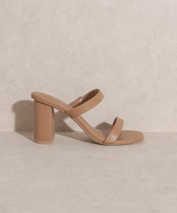 OASIS SOCIETY Khloe - Modern Strappy Heel by Oasis Society | Fleurcouture