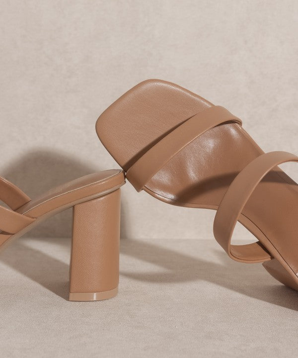 OASIS SOCIETY Khloe - Modern Strappy Heel by Oasis Society | Fleurcouture