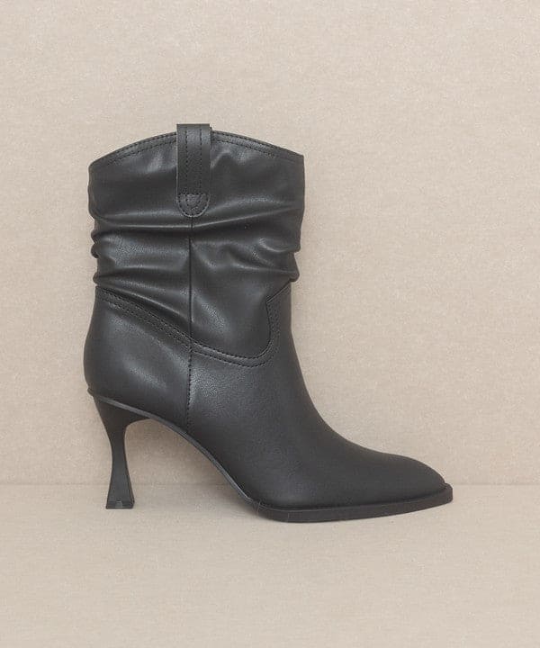 OASIS SOCIETY Riga - Western Inspired Slouch Boots by Oasis Society | Fleurcouture