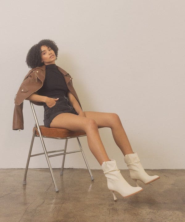 OASIS SOCIETY Riga - Western Inspired Slouch Boots by Oasis Society | Fleurcouture