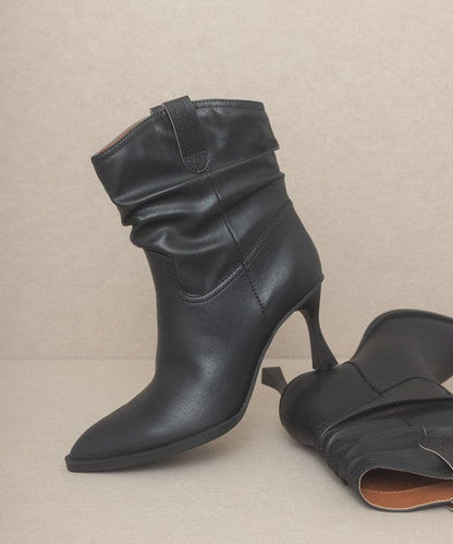 OASIS SOCIETY Riga - Western Inspired Slouch Boots by Oasis Society | Fleurcouture