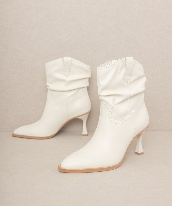 OASIS SOCIETY Riga - Western Inspired Slouch Boots by Oasis Society | Fleurcouture