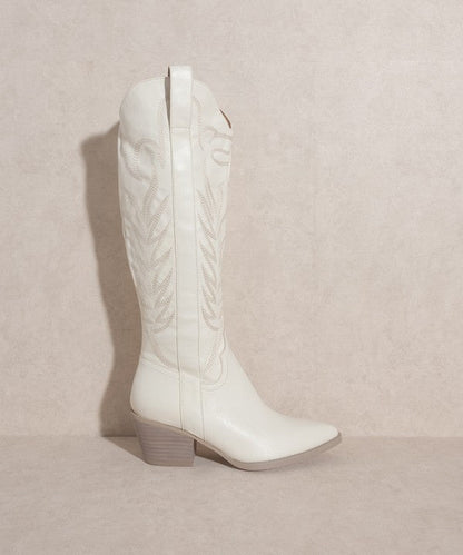 Oasis Society Samara - Embroidered Tall Boot by Oasis Society | Fleurcouture