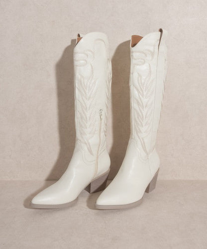 Oasis Society Samara - Embroidered Tall Boot by Oasis Society | Fleurcouture