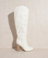 OASIS SOCIETY Stephanie - Knee-High Boots WHITE 6 by Oasis Society | Fleurcouture