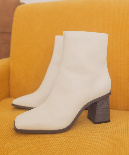 OASIS SOCIETY Vera - Square Toe Ankle Boots by Oasis Society | Fleurcouture