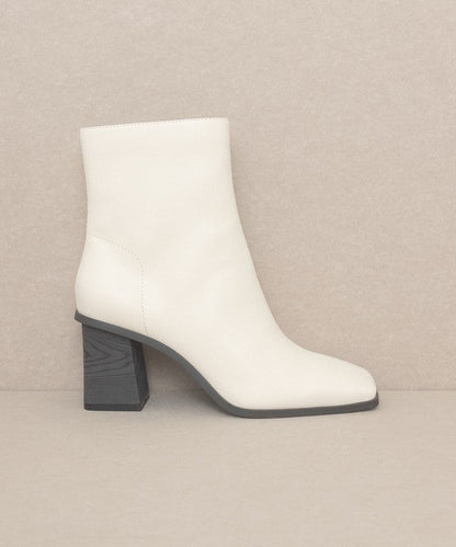 OASIS SOCIETY Vera - Square Toe Ankle Boots by Oasis Society | Fleurcouture