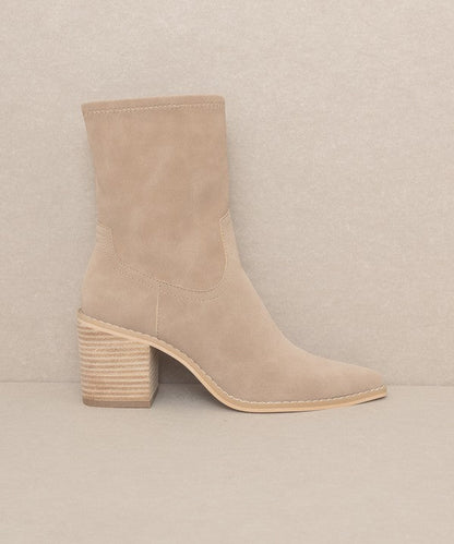 OASIS SOCIETY Vienna - Sleek Ankle Hugging Booties by Oasis Society | Fleurcouture