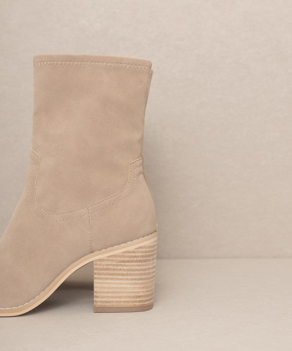 OASIS SOCIETY Vienna - Sleek Ankle Hugging Booties by Oasis Society | Fleurcouture