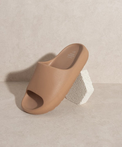 OASIS SOCIETY Wyatt - Comfort Slides NUDE by Oasis Society | Fleurcouture