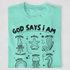 Ocean - God Says I Am Youth & Toddler Graphic Tee 2T Saltwater Youth T-Shirt by Tea Shirt Shoppe | Fleurcouture