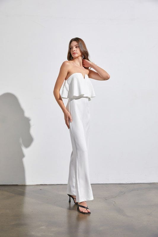 Off Shoulder Jumpsuit by Do + Be Collection | Fleurcouture