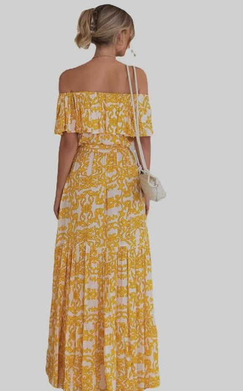 Off the Shoulder Dress by Miss Sparkling | Fleurcouture