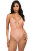 ONE-PIECE BATHING SUIT Pink S by Mermaid Swimwear | Fleurcouture