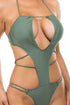 One-piece with sexy cut outs OLIVE S by Mermaid Swimwear | Fleurcouture