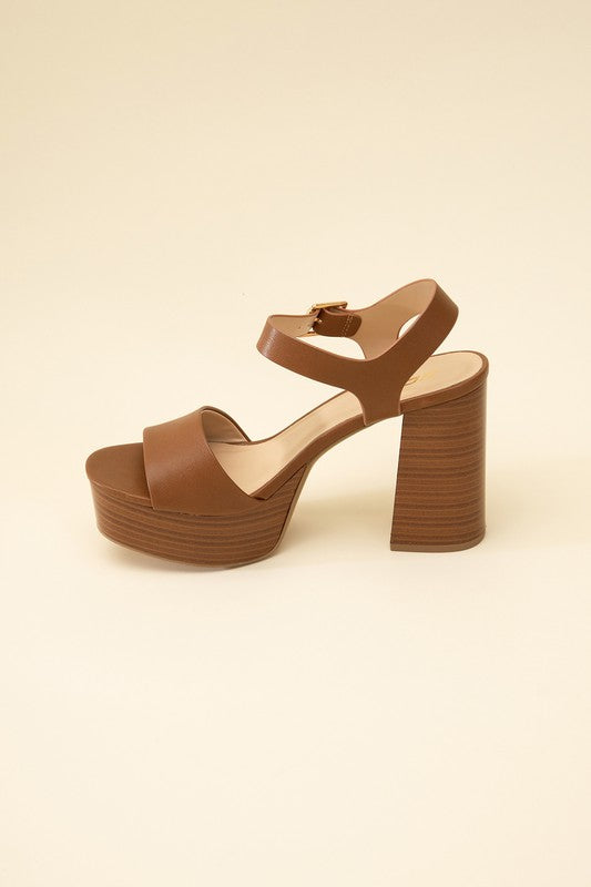 OPTIONS-S Ankle Strap Heels by Fortune Dynamic | Fleurcouture