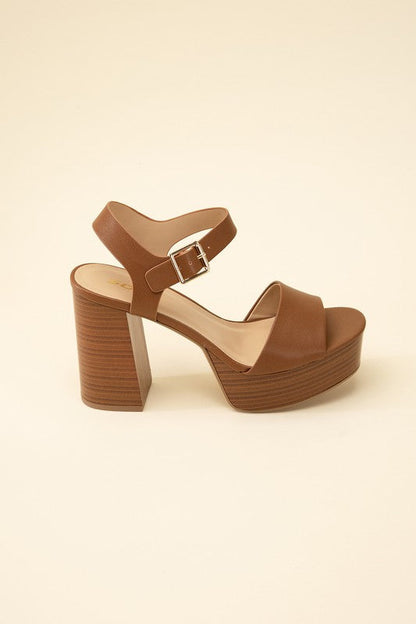 OPTIONS-S Ankle Strap Heels by Fortune Dynamic | Fleurcouture