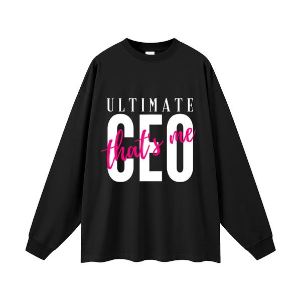 Oversized Unisex Long Sleeve T-Shirt